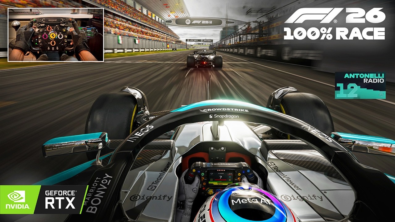 Kimi Antonelli's Mercedes W17 | F1 26 Ultra Realistic Season | 2026 Chinese GP 100% Race Gameplay