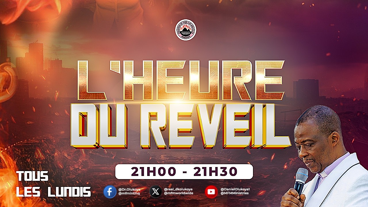L’HEURE DU RÉVEIL 16-03-2026 ORATEUR: DR. D. K.OLUKOYA