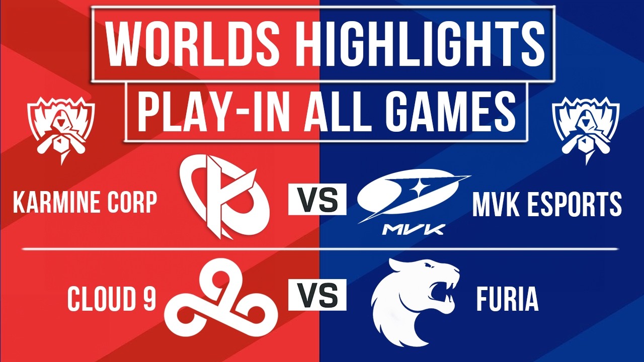 Лучшие моменты Worlds: ВСЕ ИГРЫ, День 2 | Worlds Play-In Stage 2026