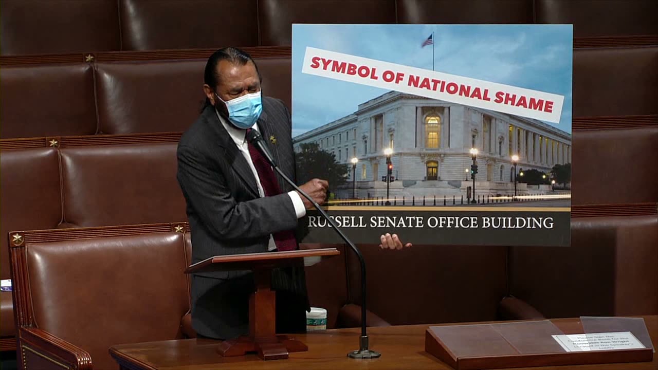 Rep. Al Green &ndash; Russell Senate Office Bldg Is a Symbol of Bigotry & National Shame & Must Be Renamed