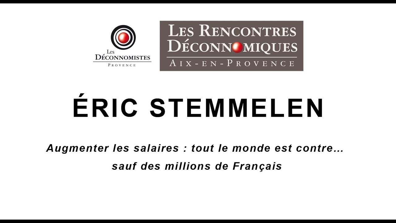 Rencontres D&eacute;connomiques 2015  -  &Eacute;ric Stemmelen / G&eacute;rard Mordillat -  1/3
