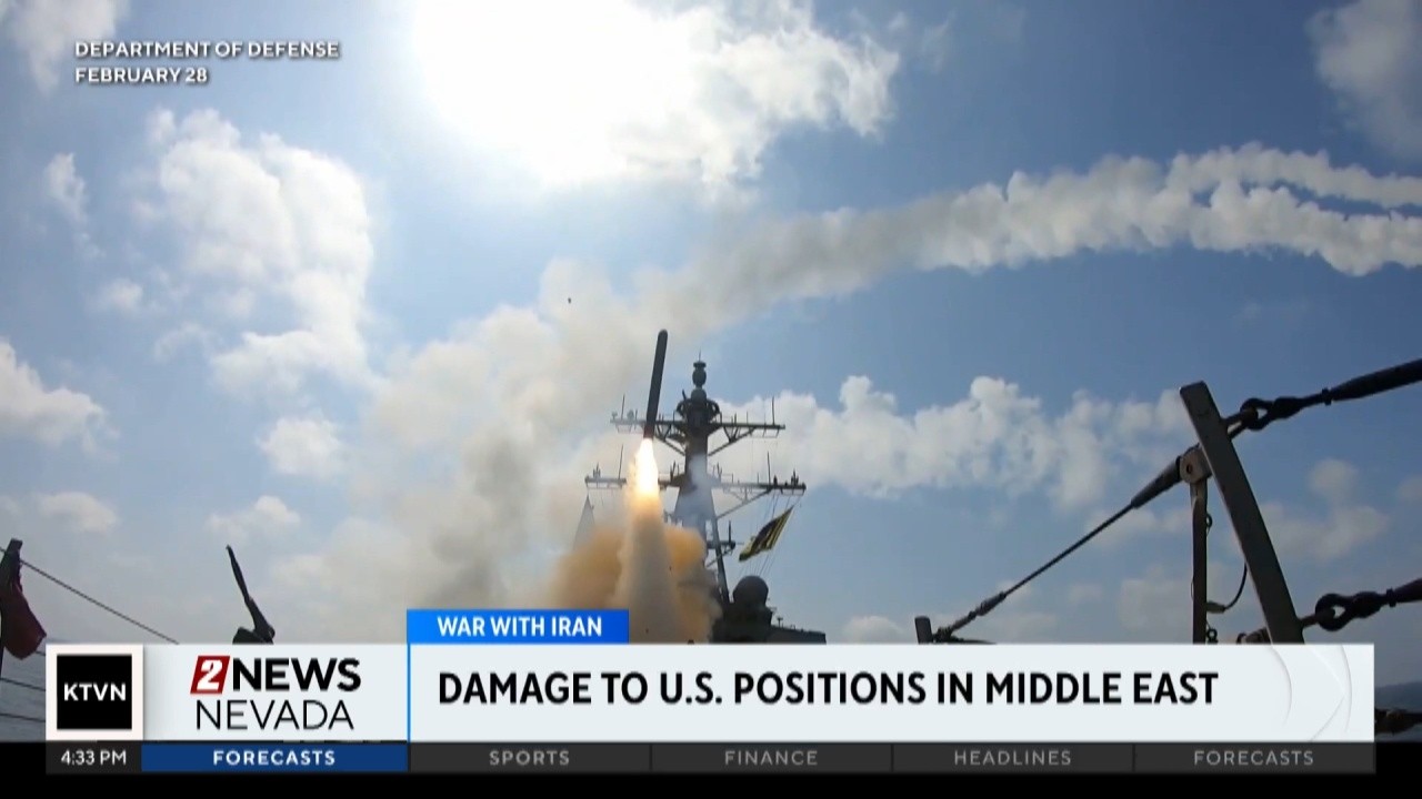 CBS получила доступ к снимкам, показывающим ущерб, нанесенный военным базам США на Ближнем Восток...