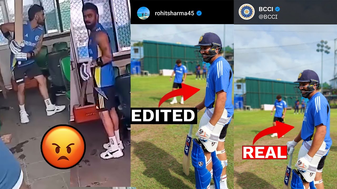 Virat Kohli Angry on his Fan when he Called him this 😡 | Rohit Sharma Funny Edited Pic