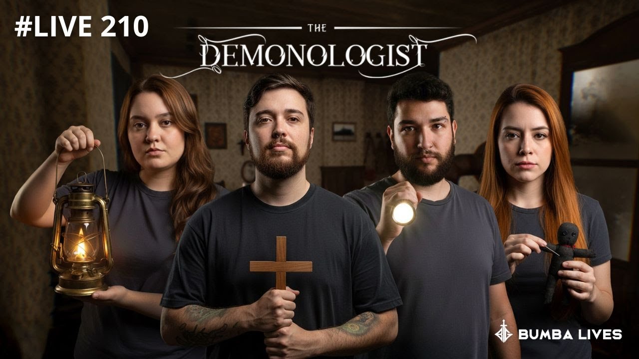 LIVE #210 - Demonologist – Equipe do Medo em Ação! Será que a Gente Aguenta? 😬💀