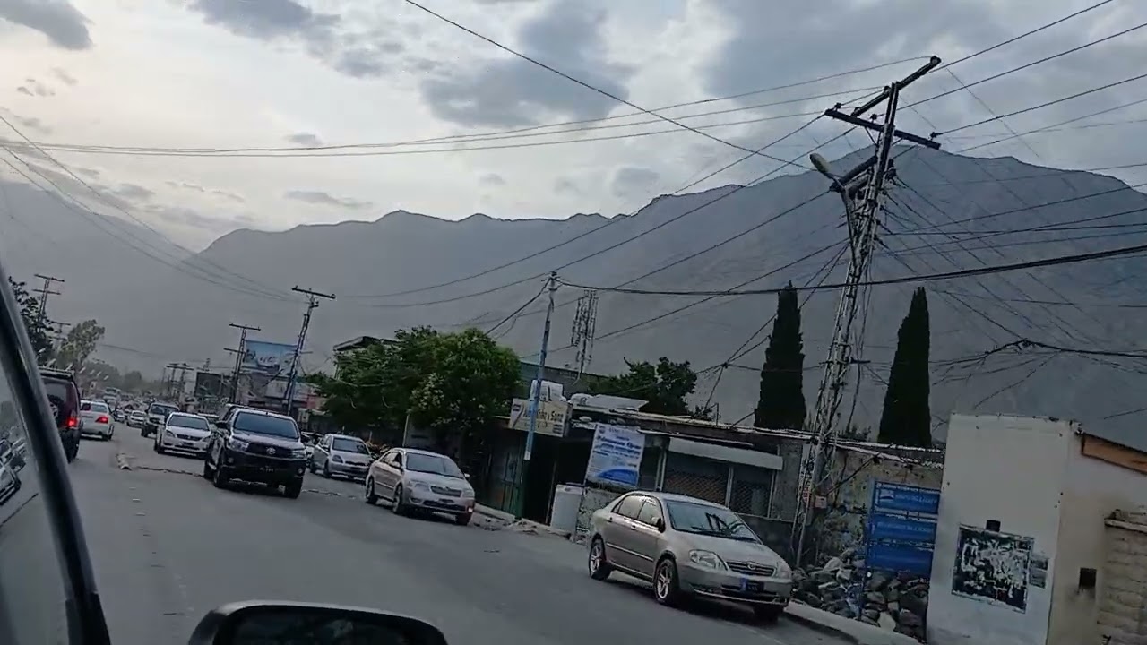 Streets in Gilgit-Balistan Pakistan / Улицы в Гилгит, север Пакистана