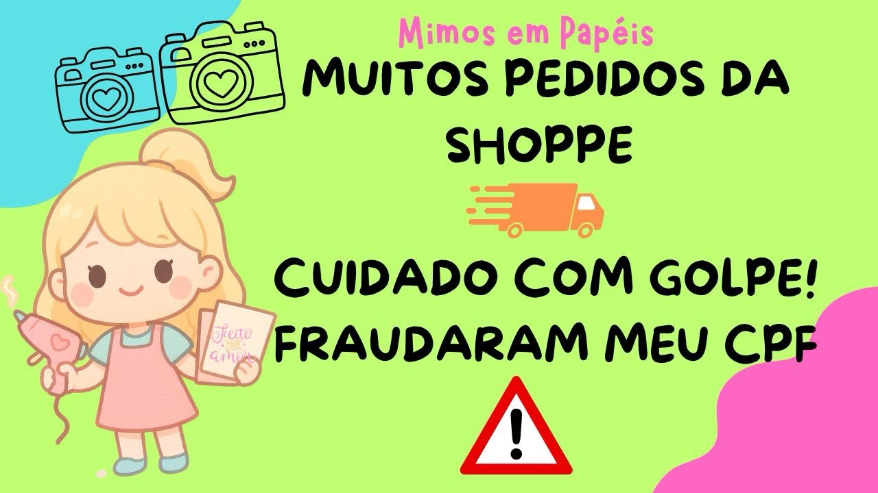 ROTINA DE ENCOMENDA VENDENDO NA SHOPPE- Cuidado! ⚠️ Fraudaram meu CPF 😥