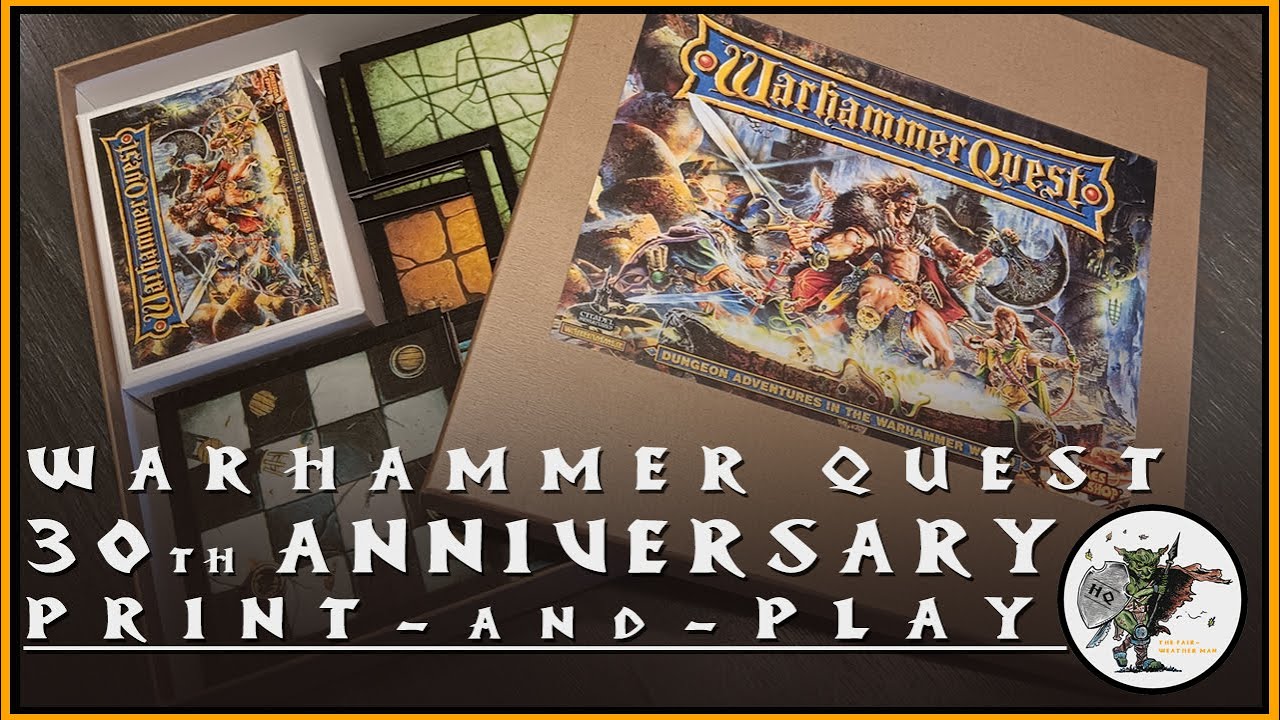 Games Workshop Rerelease? Building Warhammer Quest (1995) | Save Money & Keep the Nostalgia!