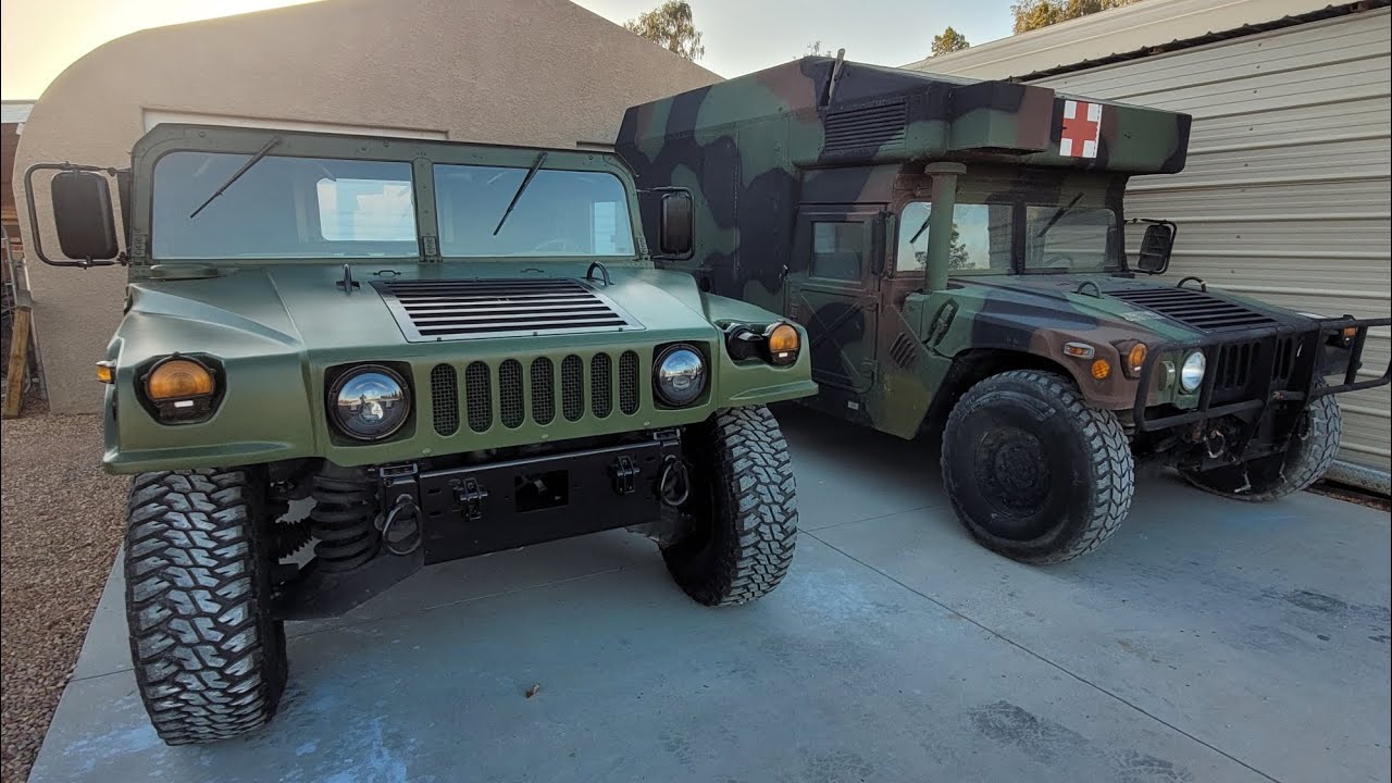 Сравнение дверей Humvee