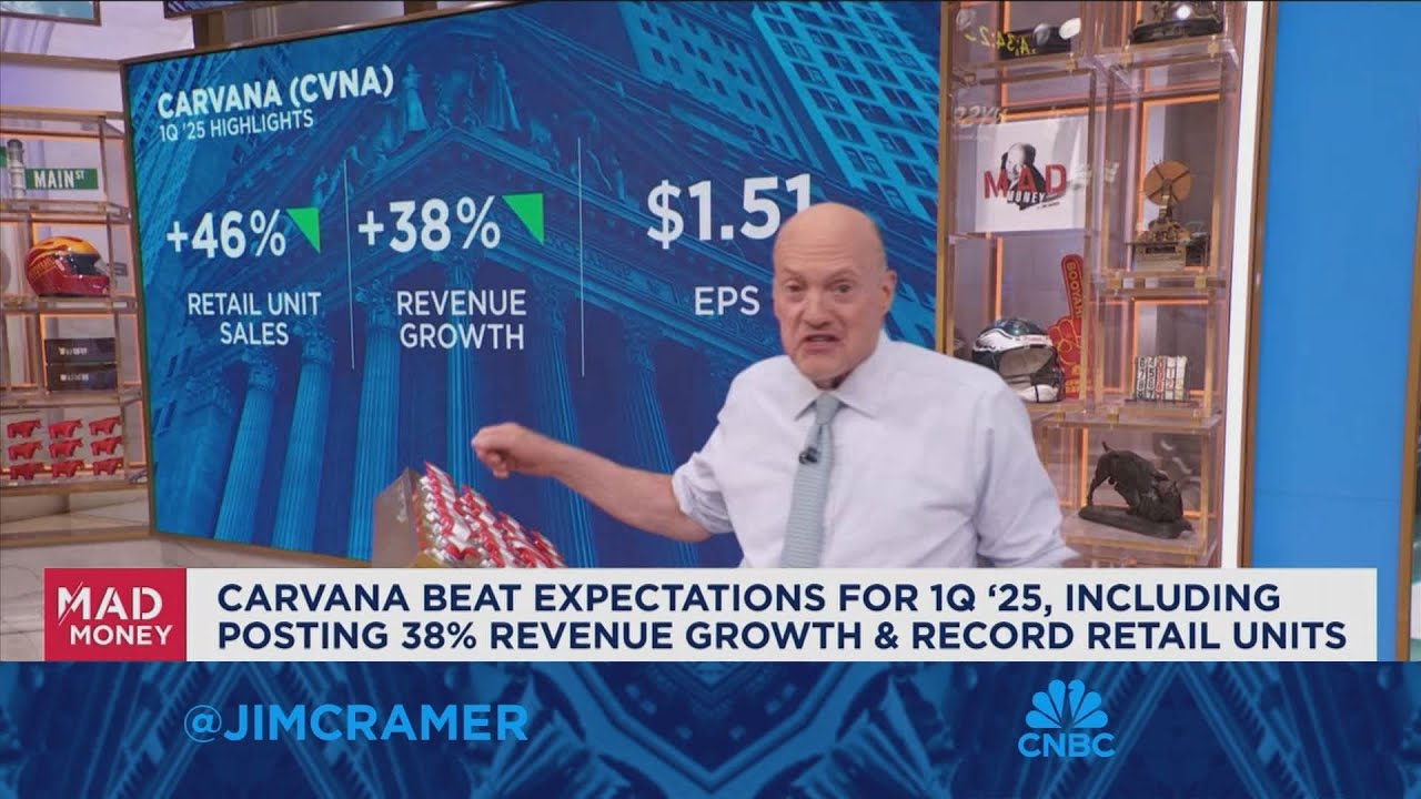 Jim Cramer takes Carvana for a test drive