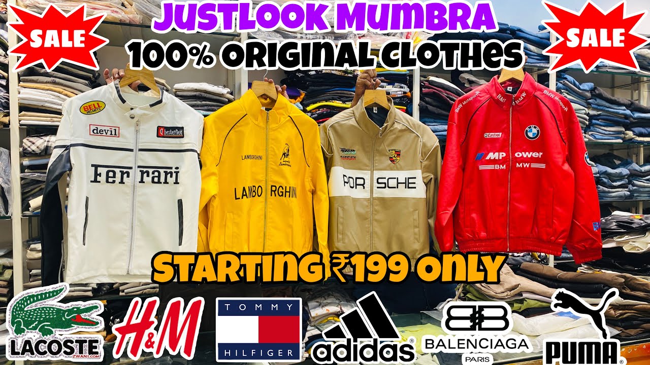 100% Original Clothes | ₹199 Only | H&M Tshirt, Lacoste Shrit,Jeans | Branded Clothes In Mumbai