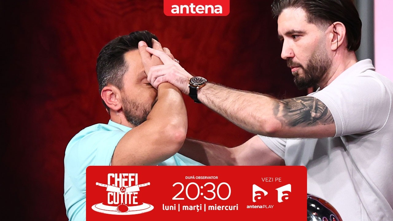 Cezar Iulian Ardealeanu îi hipnotizează pe jurații Chefi la Cuțite, la propriu: ”E șocant!”