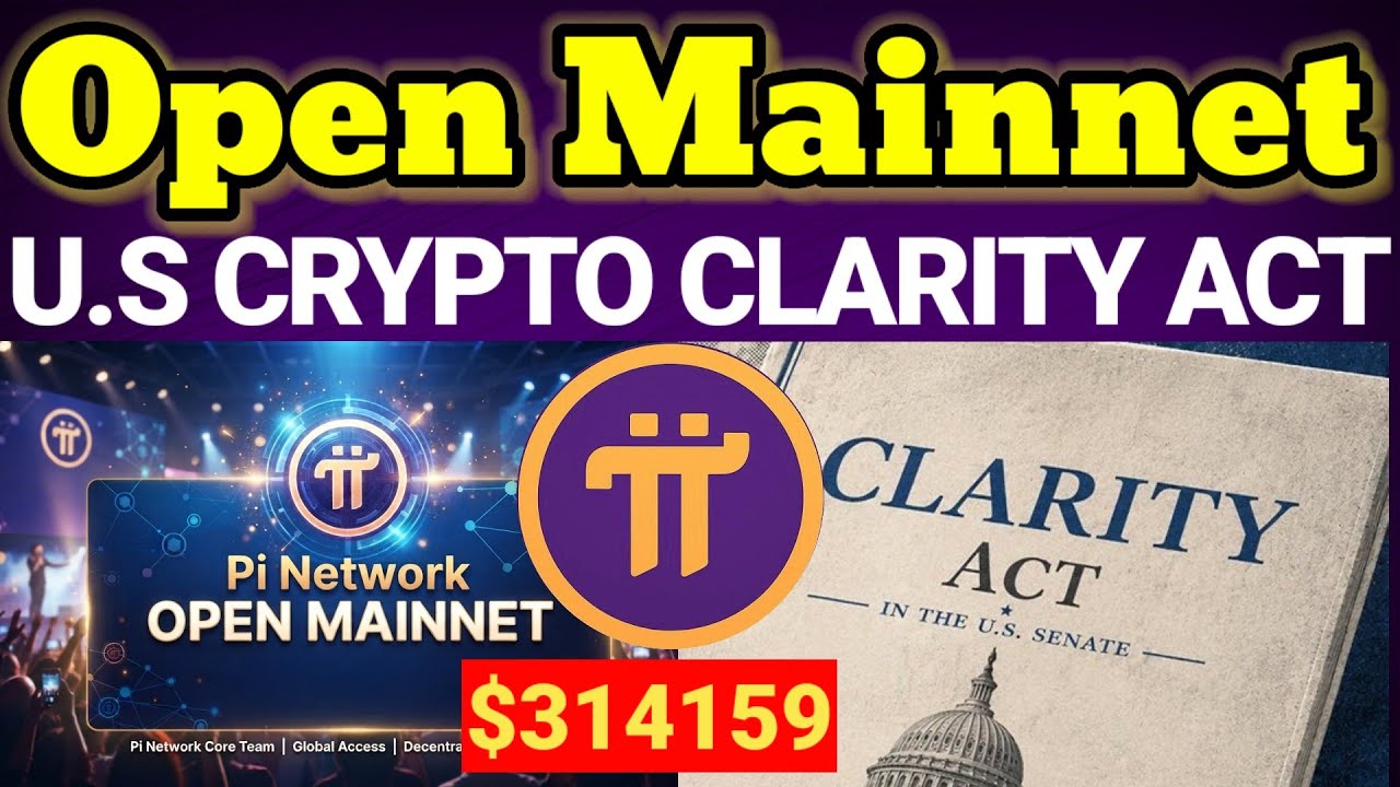 Open Mainnet Finally Here? U.S Crypto Clarity Act Ka Asli Sach | Pi Network New Update | dApp Review