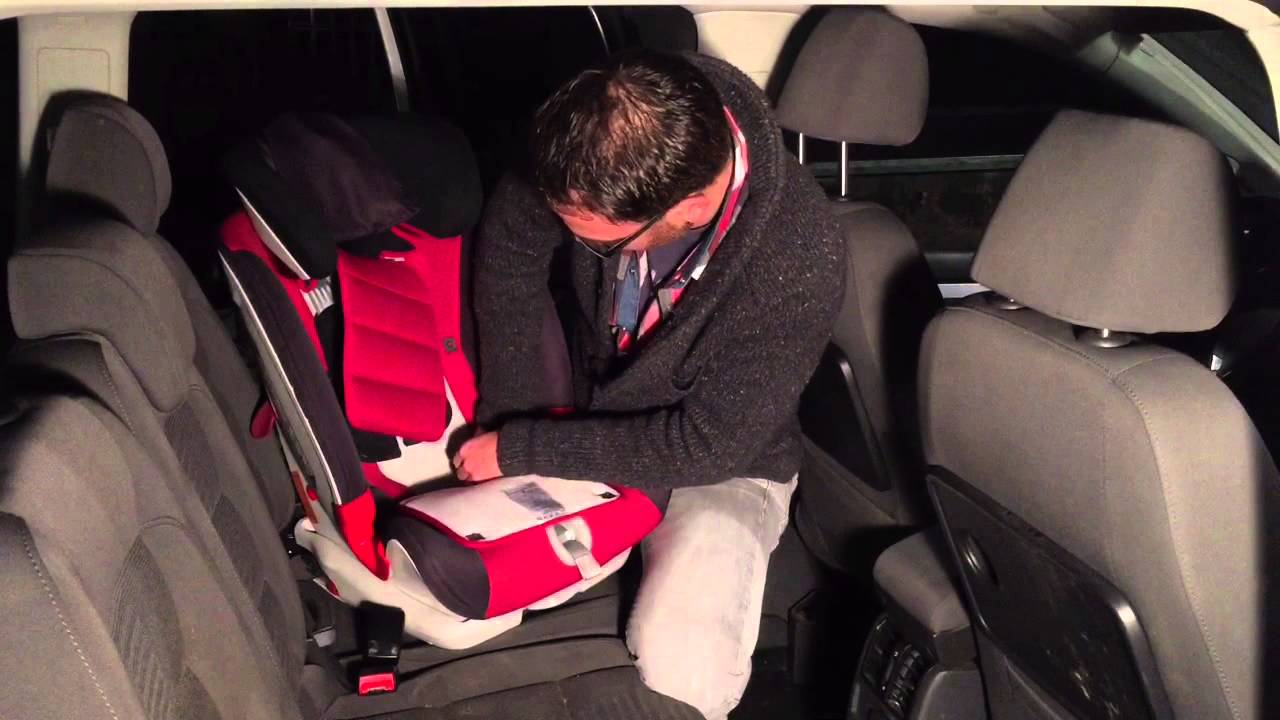 Britax Römer Advansafix - Umbau 5-Punkt-Gurt zu 3-Punkt Verwendung