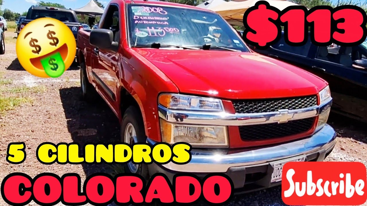 COLORADO DESDE $113MIL VAROS. EN VENTA EN AUTOTIANGUIS JUAN PABLO SEGUNDO 