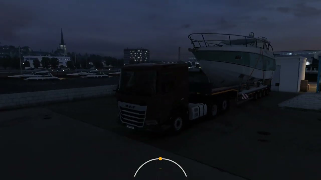 Euro Truck Simulator 2 / Роскошная яхта / Из Таллин в Котка