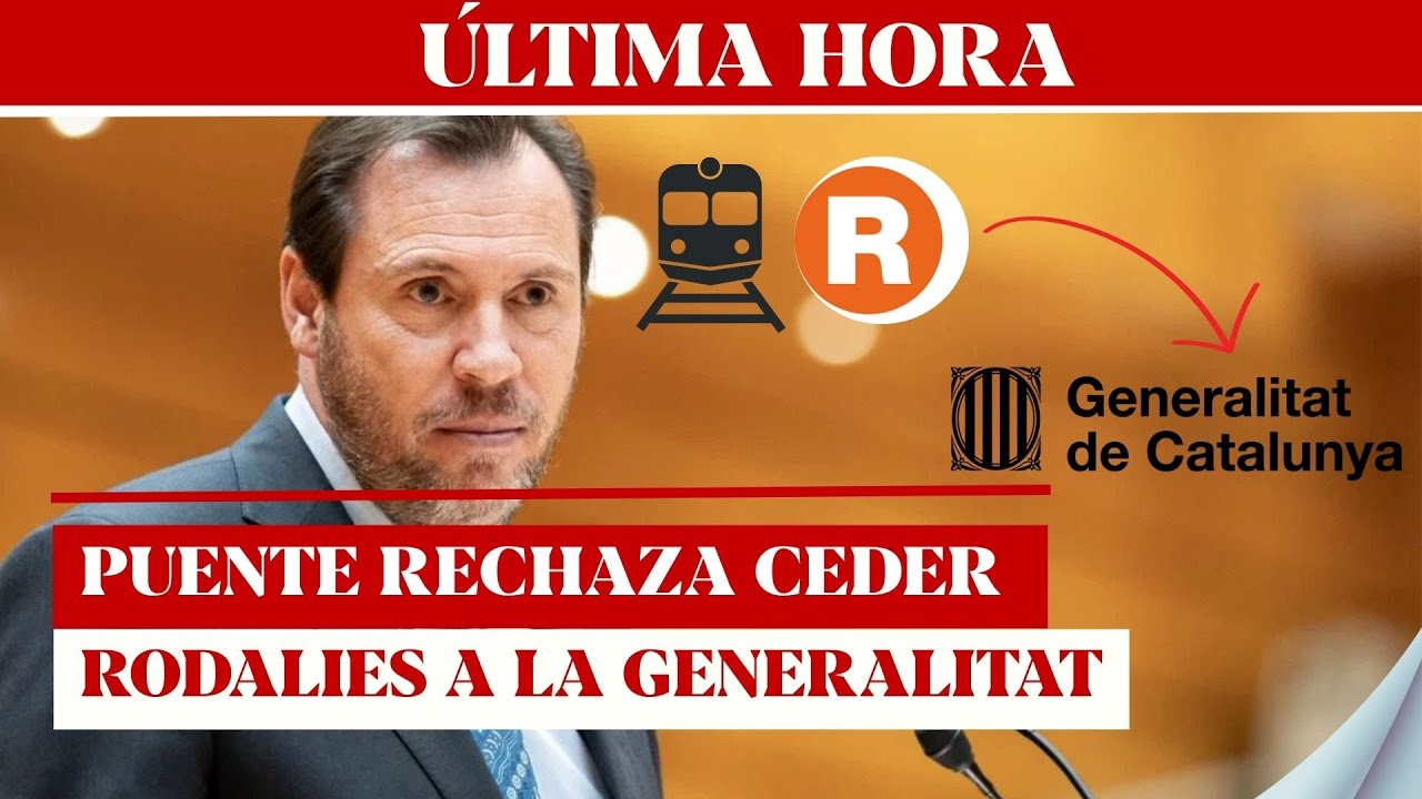 #ÚLTIMAHORA Óscar Puente se mete en un charco: abre una guerra con Junts y ERC a costa de Rodalies