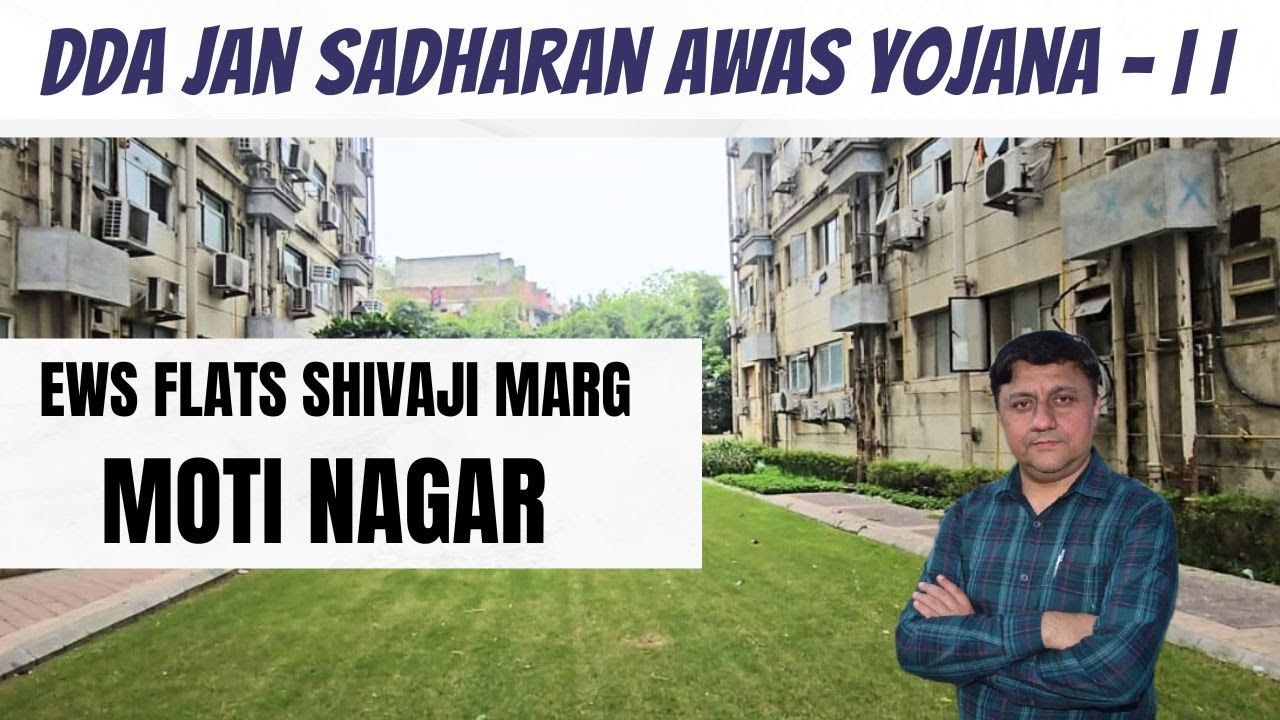 EWS Flats Site Visit | Shivaji Marg Moti Nagar | DDA Jan Sadharan Awas Yojna-2