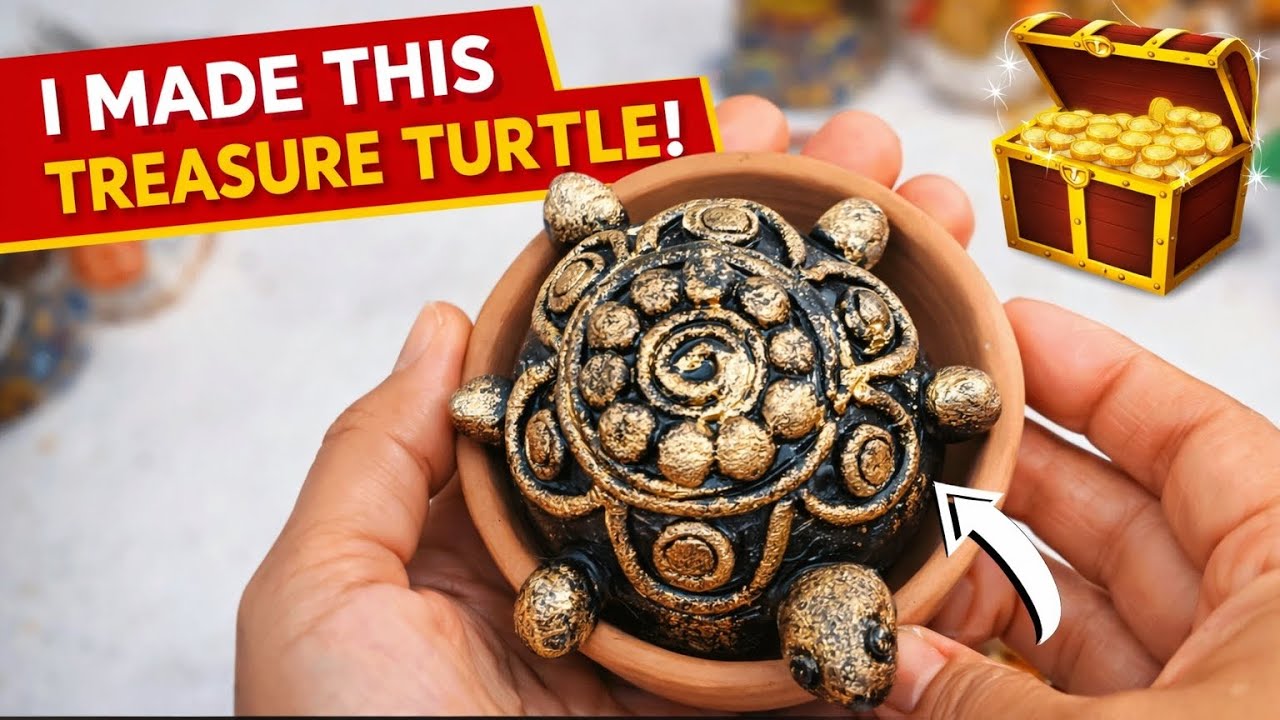 Diy turtle with old diya#diy #ytshorts #viralvideo #shortsfeed#ytshorts#video #trendingvideo #viral