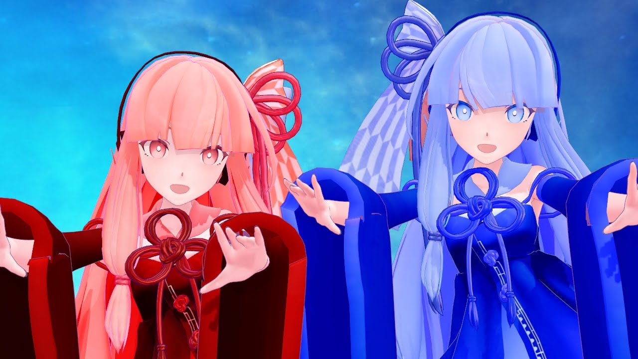 [MMD] Sour Haru Kotonoha Aoi & Akane | Vocaloid (Timber)