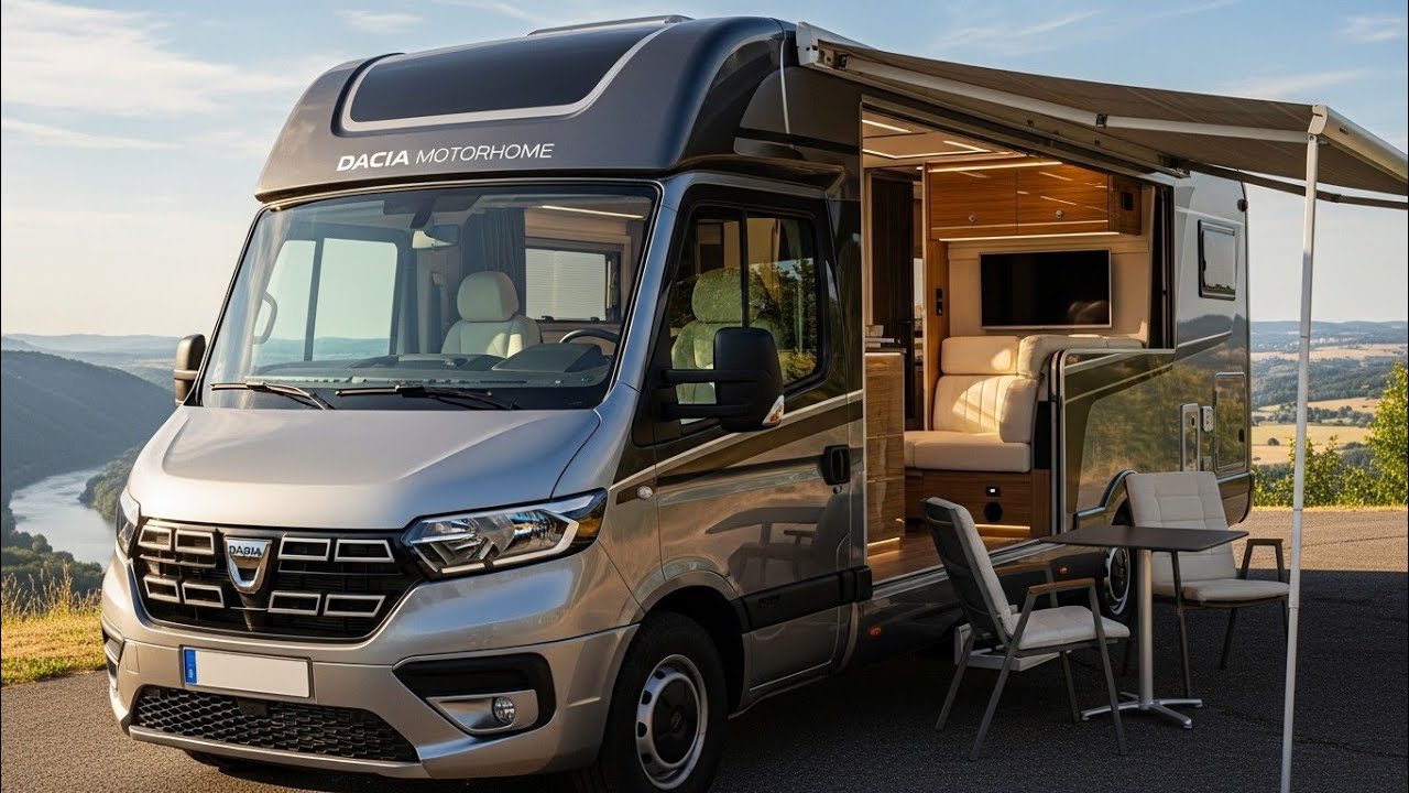 2026 Dacia Motorhome vorgestellt – Das günstigste und smarteste Wohnmobil der Zukunft!