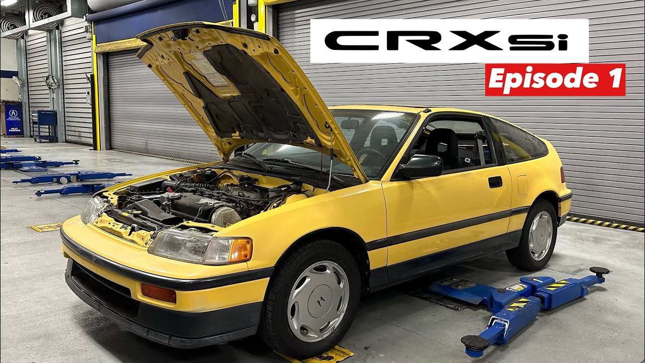 Новый проект — реставрация Honda CRX Si 1989 года | Эпизод 1