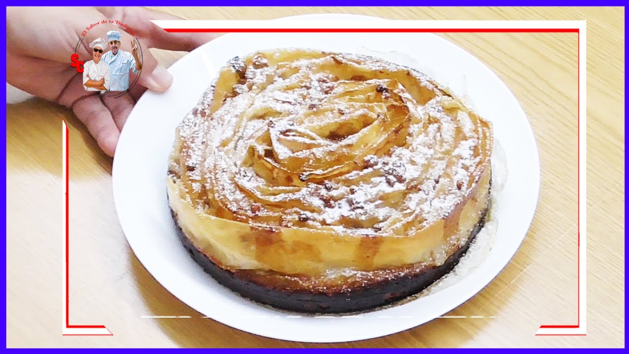 PASTEL DE TURRON FLOR DE MASA FILO
