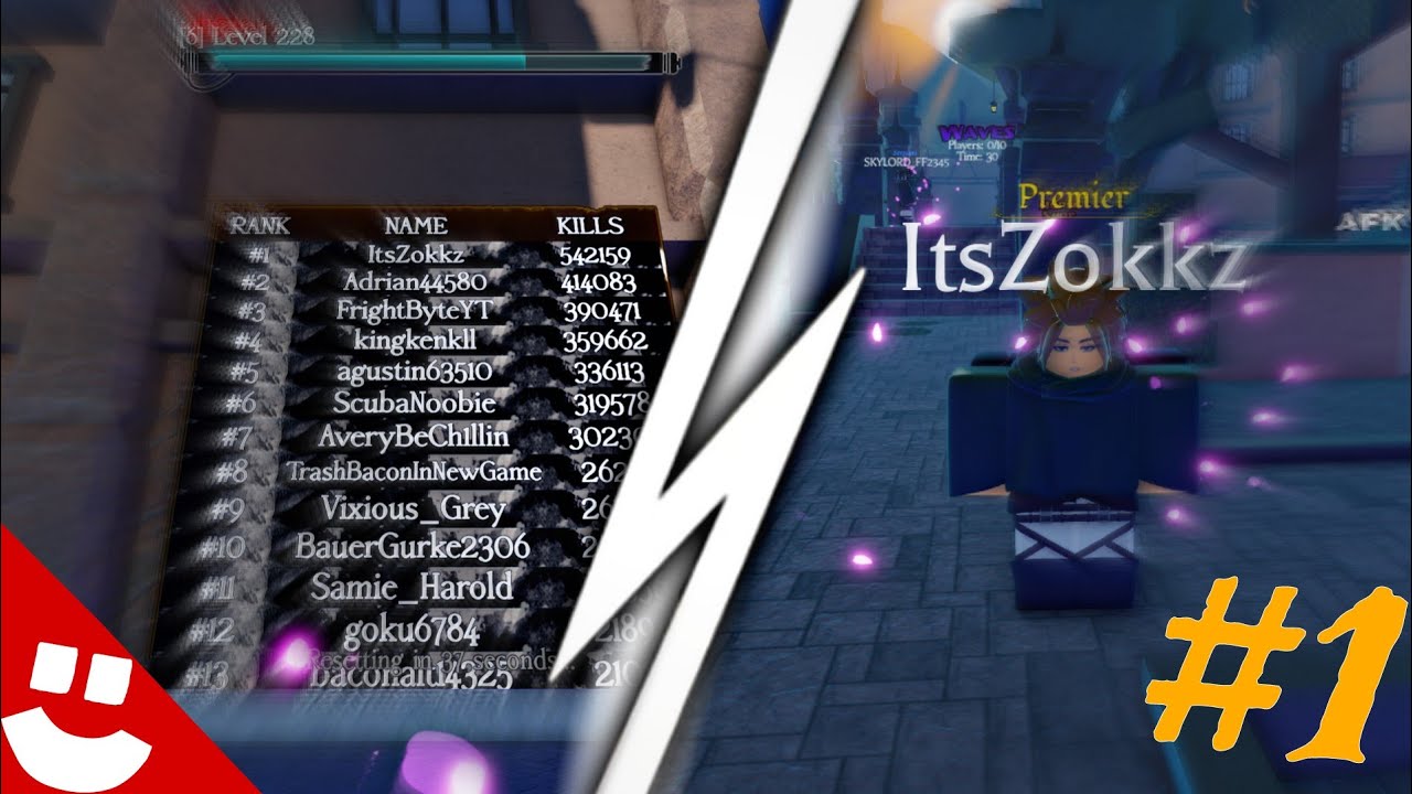 I Challenged The #1 Untitled Attack On Titan Player...
