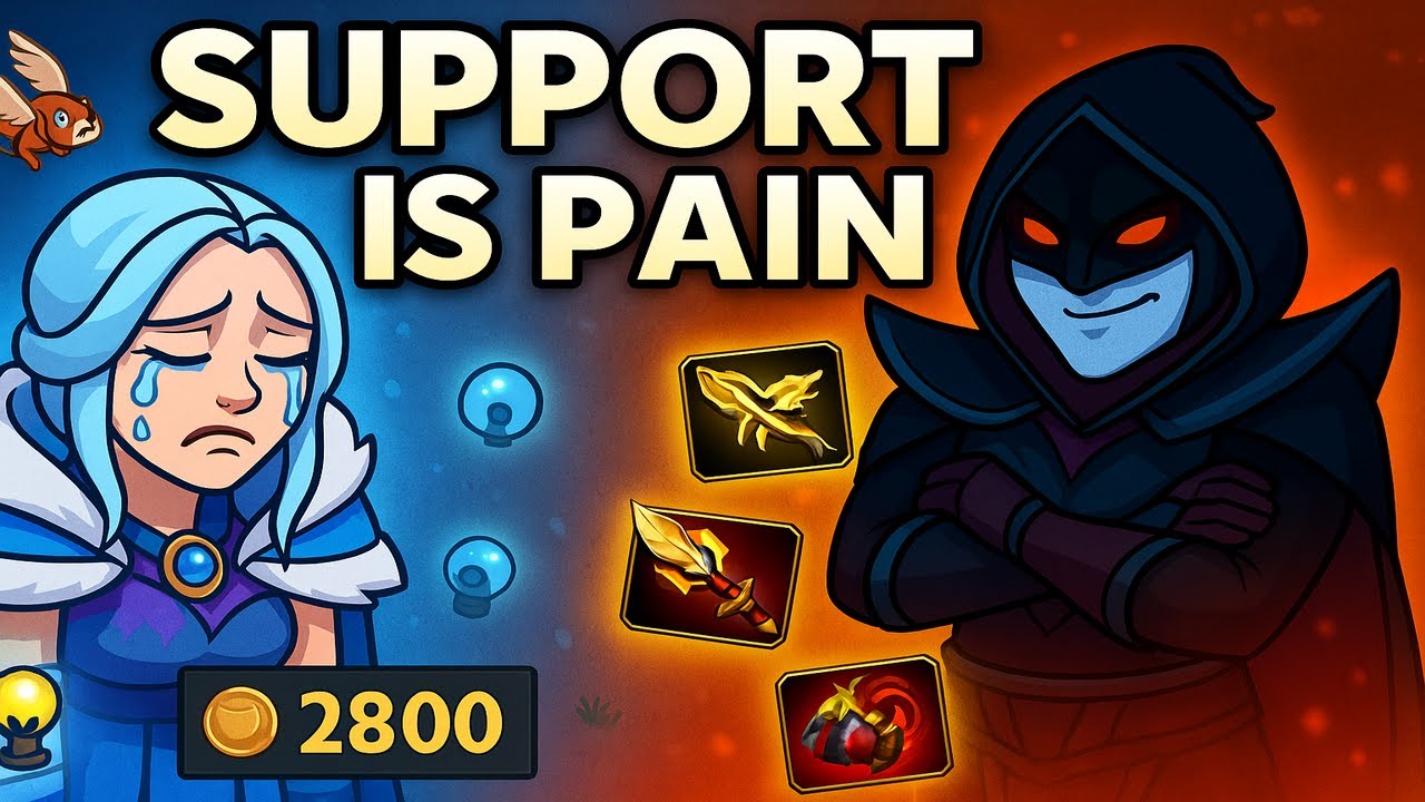 Support is the Hardest Role in Dota 2 (And Nobody Talks About It)