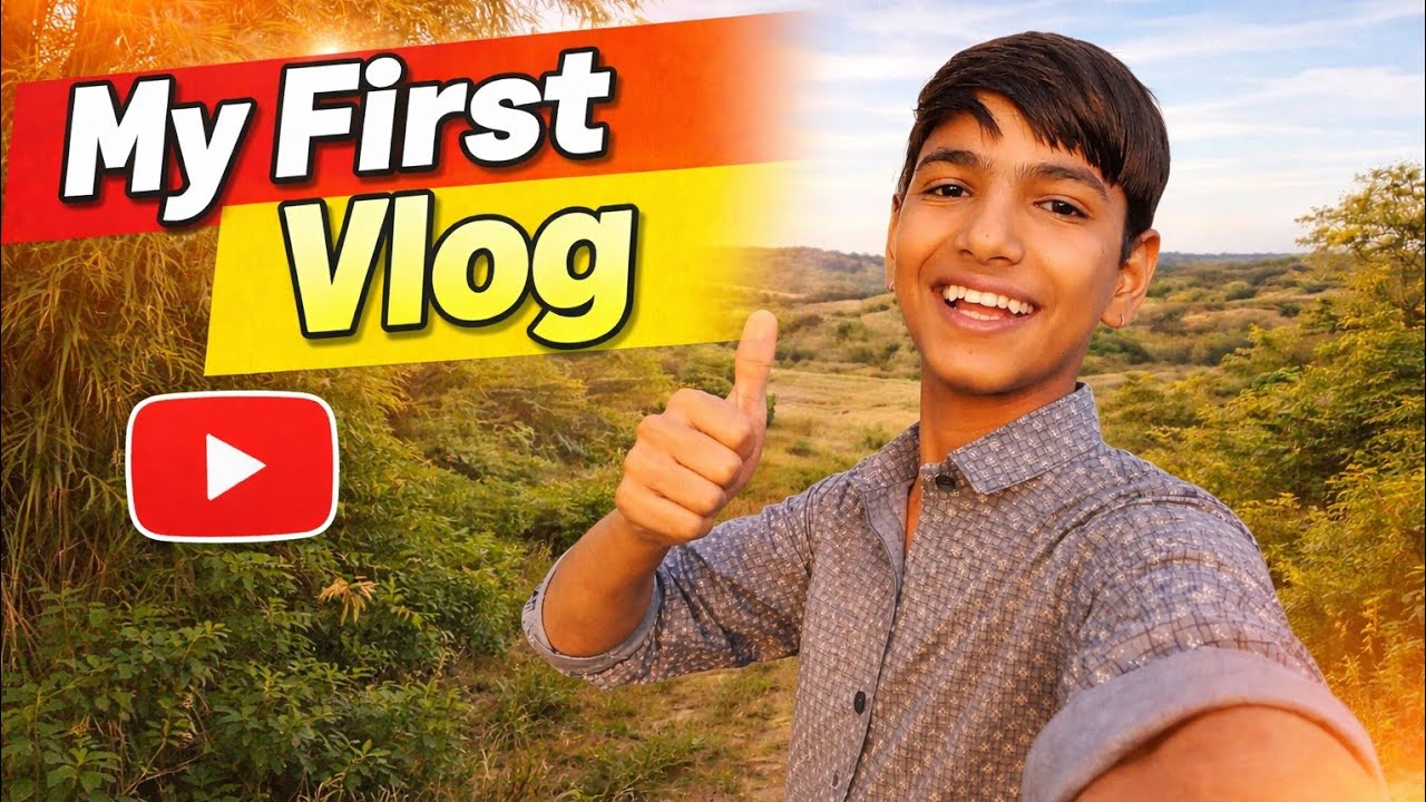 my first vlog 🔥 || my first vlog experience in 2026 || 🥰 please support 🙏