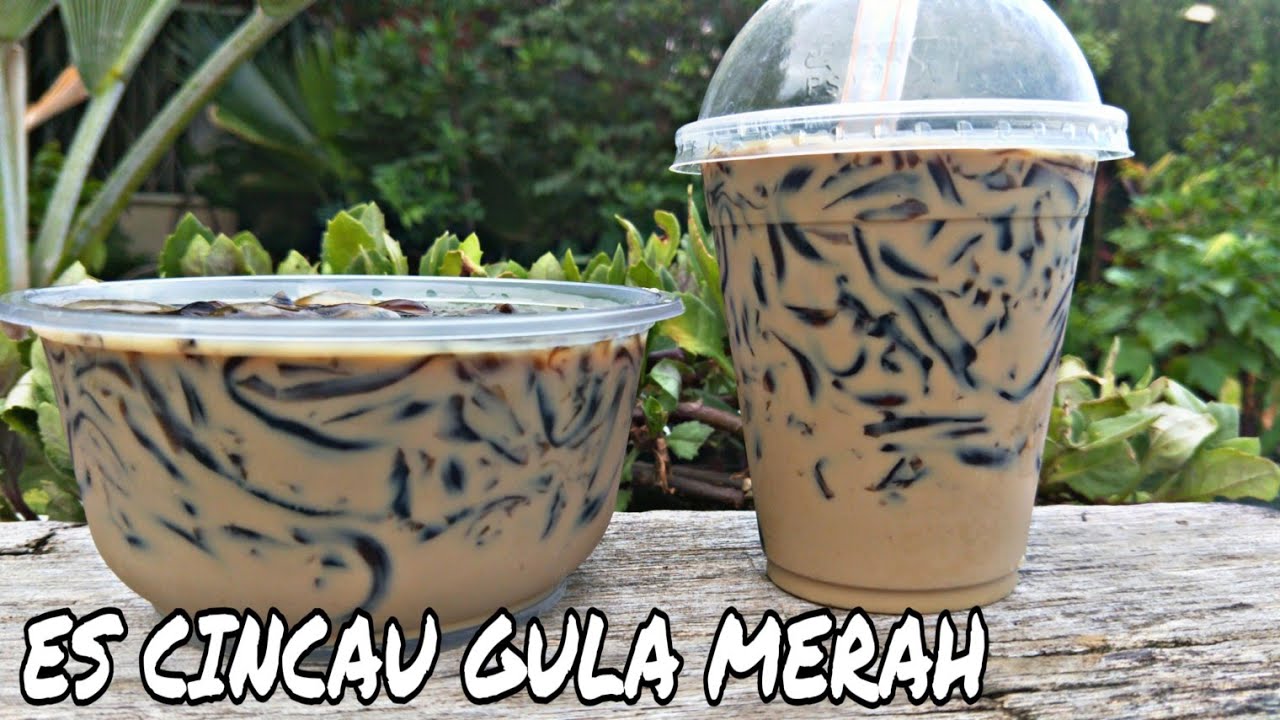 RESEP ES CINCAU SERUT GULA MERAH PALING SEGAR