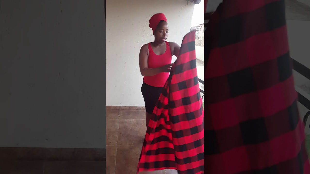 Turn a fabric in to a dress