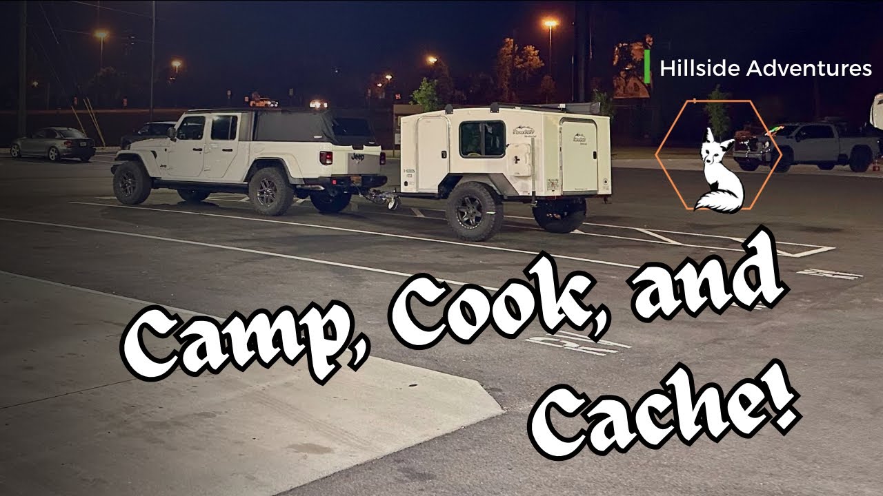 Camp, Cook, and Cache! | Jeep Gladiator Adventures at Reed Bingham State Park Part 1