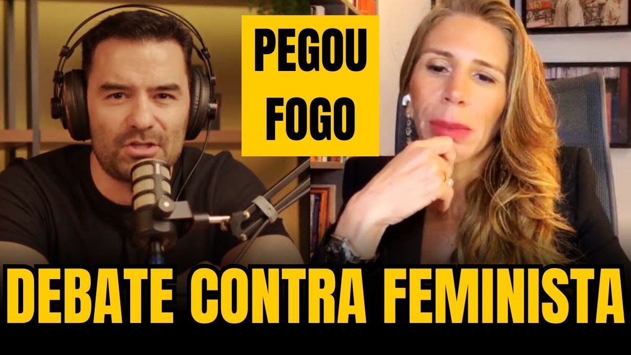 Arthur do Val DETONA Feminista em DEBATE no Intelig&ecirc;ncia Ltda com Vilela