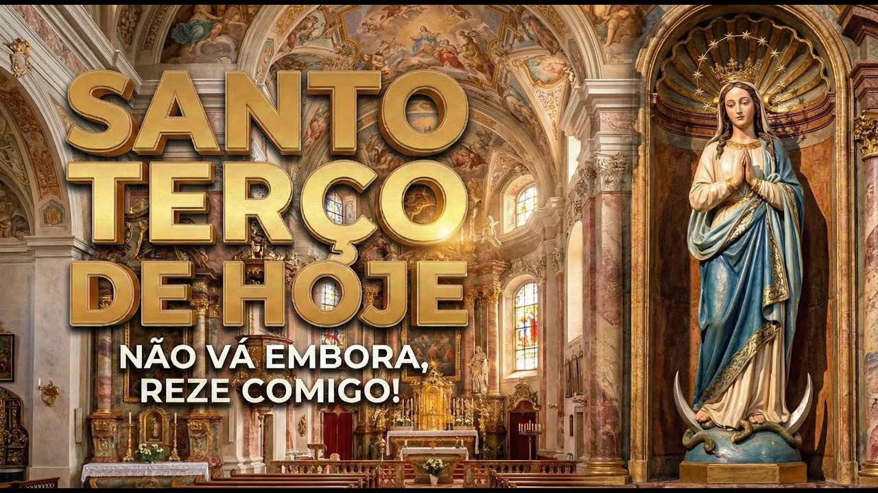 30/01 Sexta-feira - Santo Terço: Mistérios Dolorosos e Oração de Cura - Padre Alex Nogueira