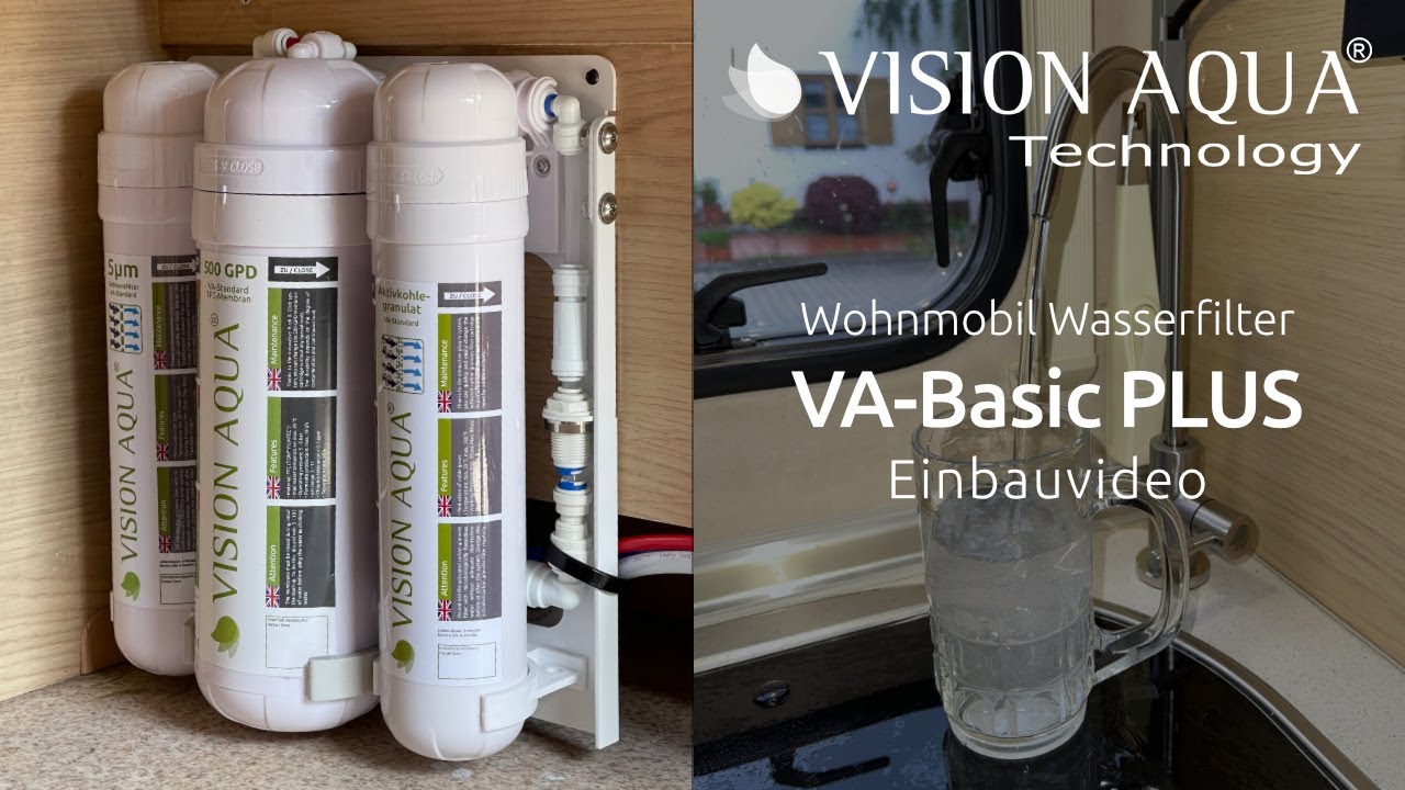 VISION AQUA&reg; Wohnmobil Wasserfilter VA-Basic PLUS | Einbauvideo | Umkehrosmose