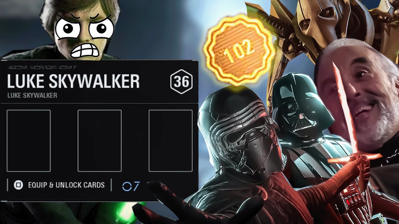 So I 1v1'd People With No Cards Equipped in Battlefront 2...