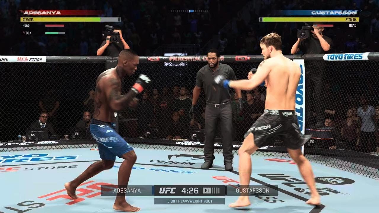 Adesanya VS Gustafsson II Light Heavyweight Fight