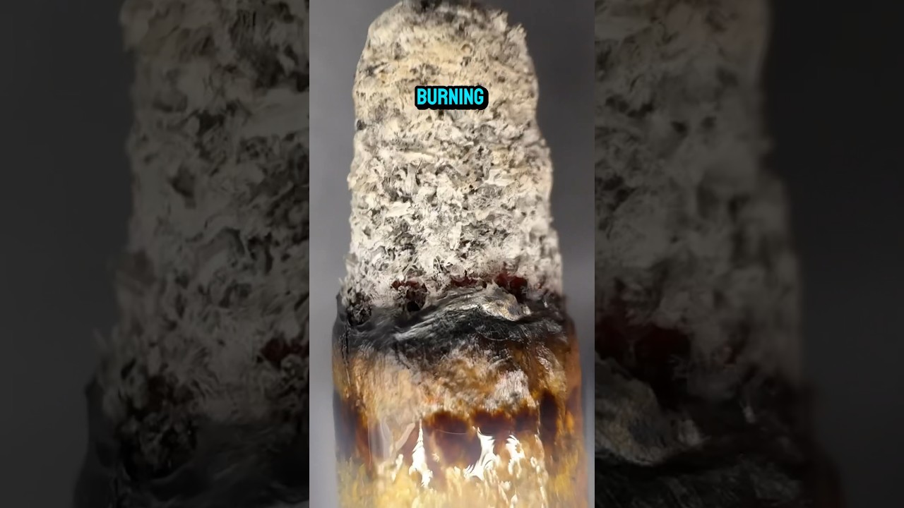 Close up White Ash VS Black Ash