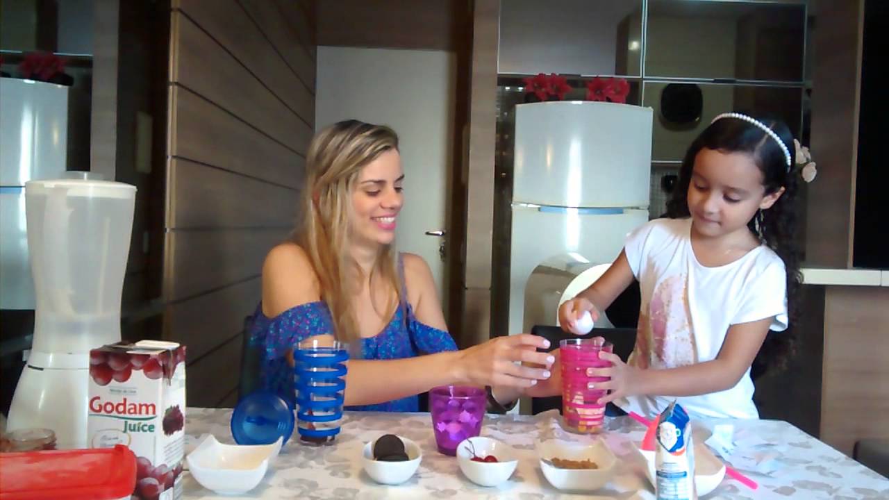 1º DESAFIO SMOOTHIE CHALLENGE - BIBI E JÉSSICA (IMITAÇÃO DA BEL PARA MENINAS)