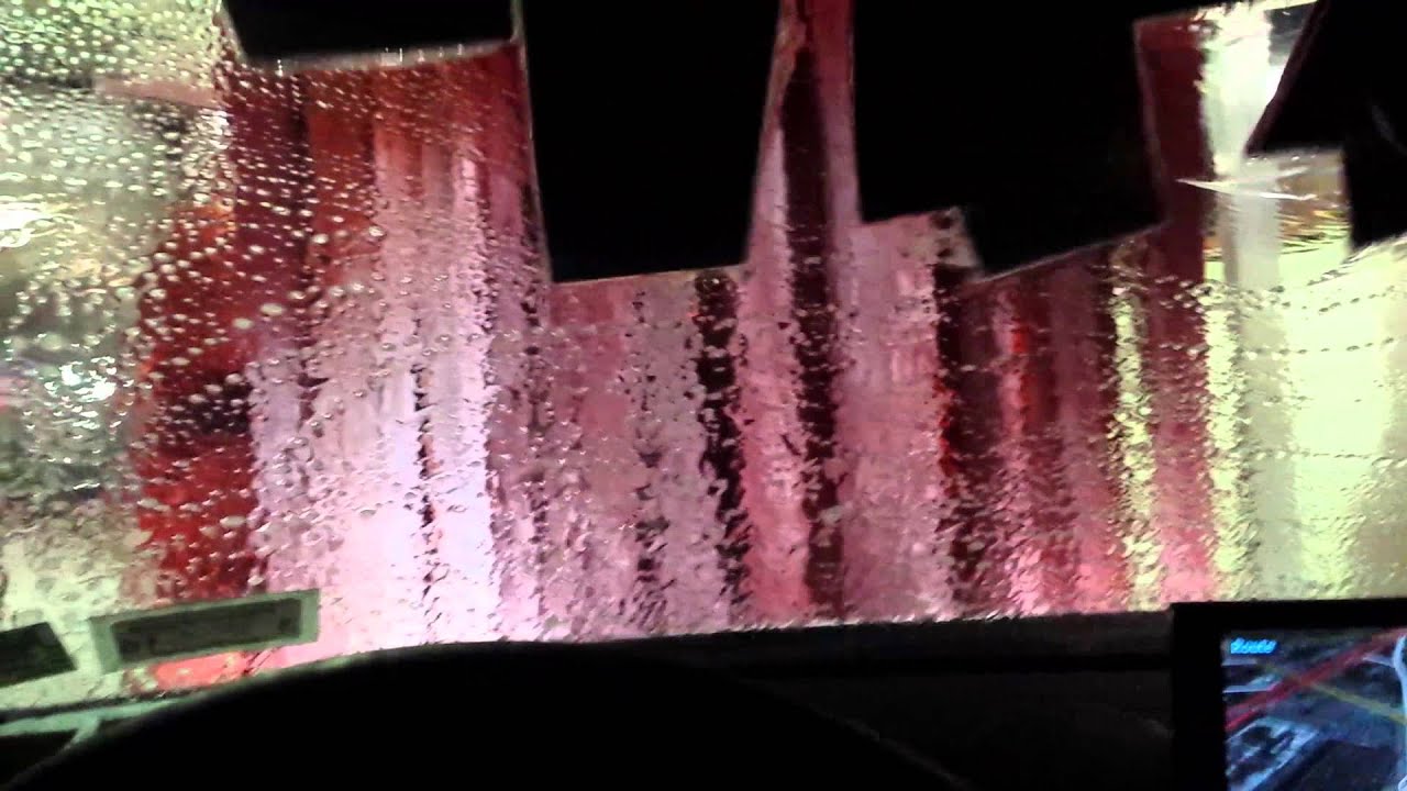 Car wash from inside
