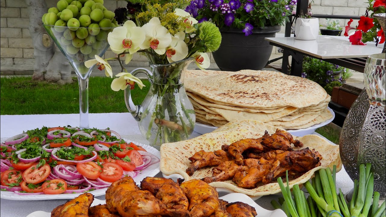 Homemade Tandoori Chicken  - مرغ تندوری