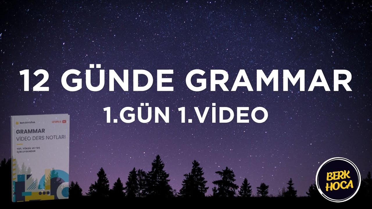 Tense Konu Anlatımı | 1.Gün 1.Video | 12 Günde Grammar Kampı | 2026 | YDT