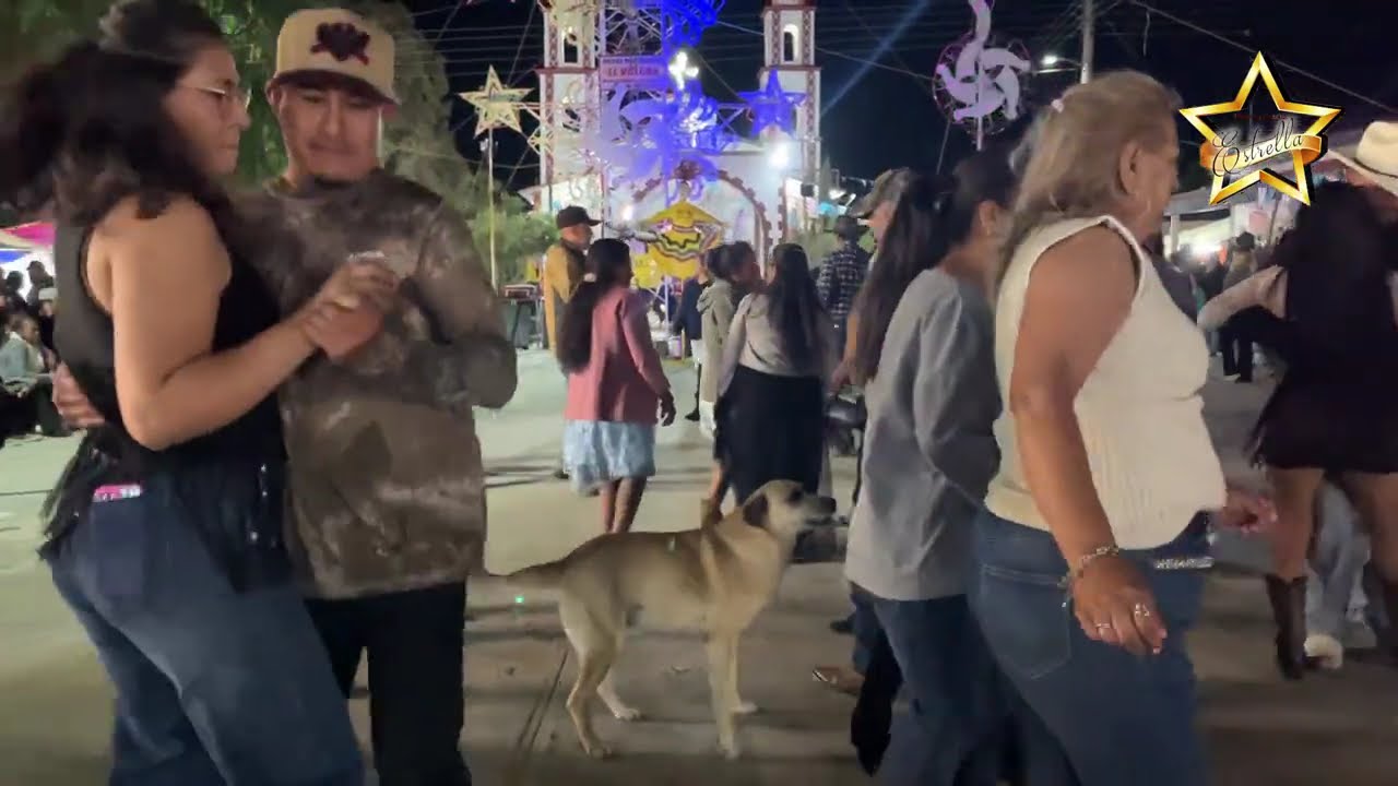 GRAN BAILE EN LA CHIQUILLA PINOS ZACATECAS CON LA BANDA ESTRELLA DE HIDALGO