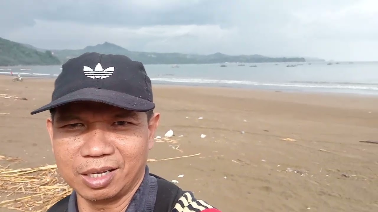 Setelah hujan reda ternyata indah sekali panorama pantai GEMAH sore hari menjelang ramadhan 1447 H