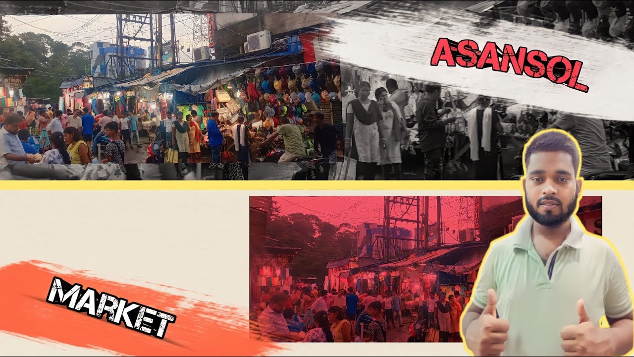 Asansol Bazar kitne baje khulati hai #asansol  asansol ka sabse sasta market asansola