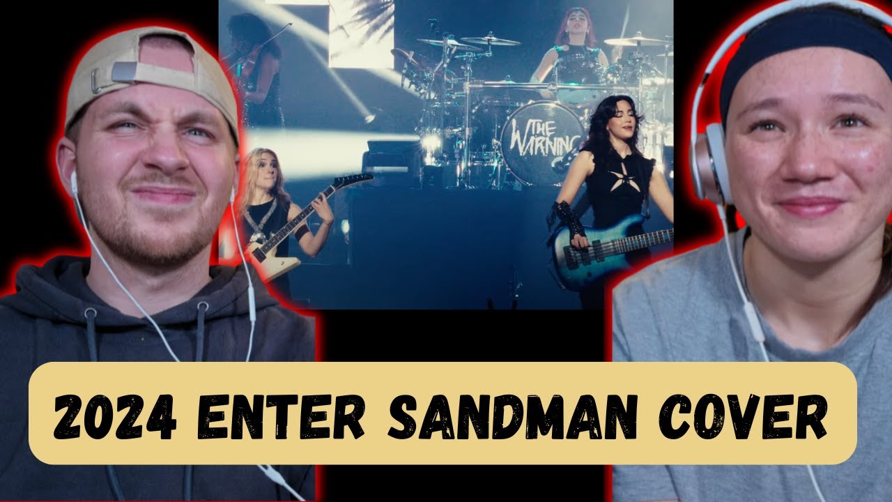 The Warning - Enter Sandman (Live from Pepsi Center CDMX) REACTION