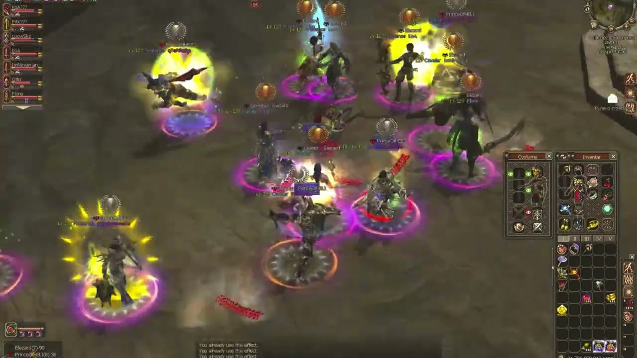 Elezard VS PrinceOfHeLI - Metin2 Calliope