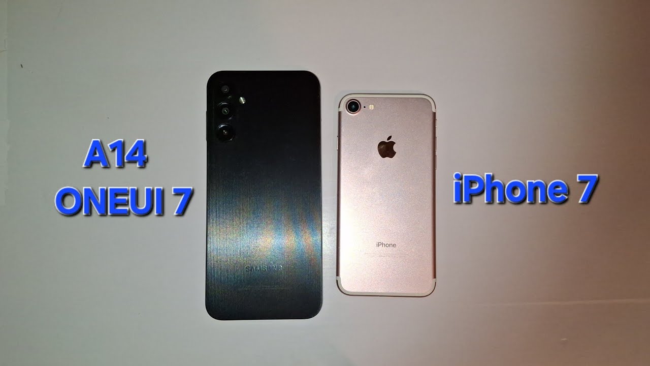Samsung Galaxy A14 [ONEUI 7] vs iPhone 7 Speed Test