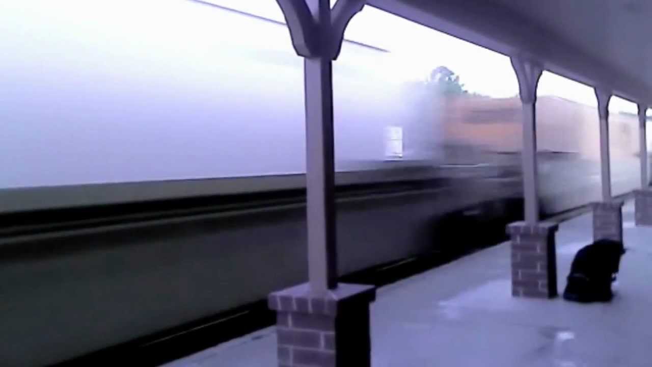 Freight Train Going 70 mph!