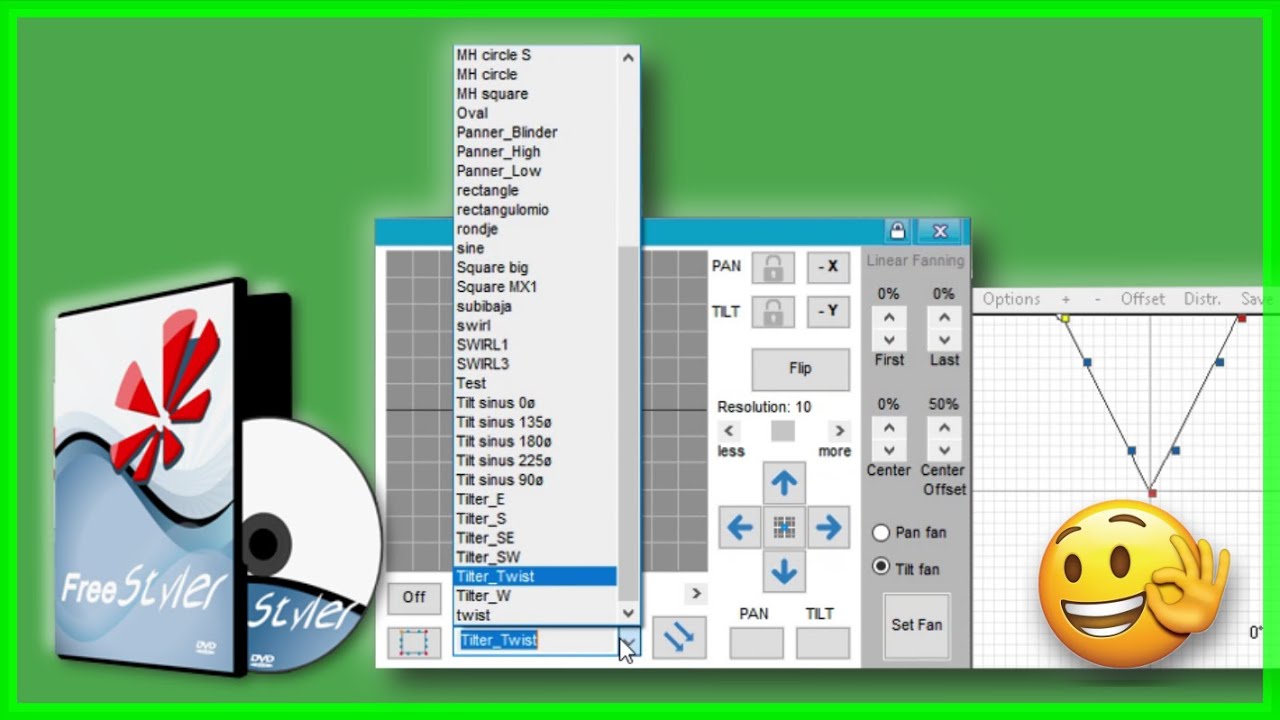 Freestyler Dmx: Pack Movimientos XY para 3.6.51